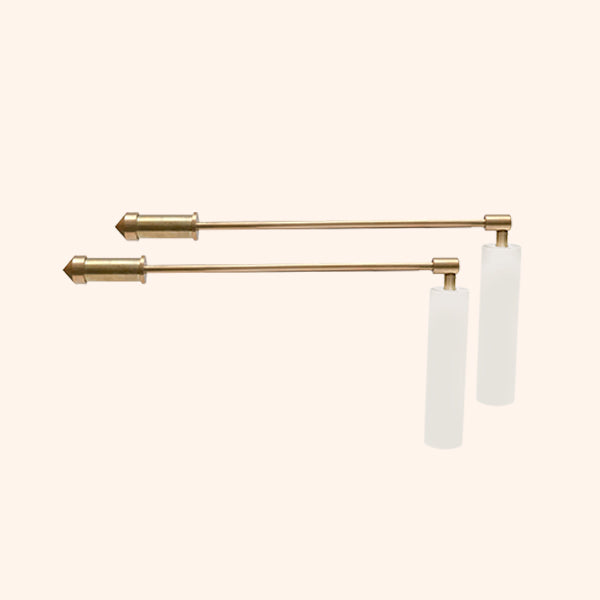 Destiny Star Stores BRASS WITH PVC HANDLE ROD 8MM