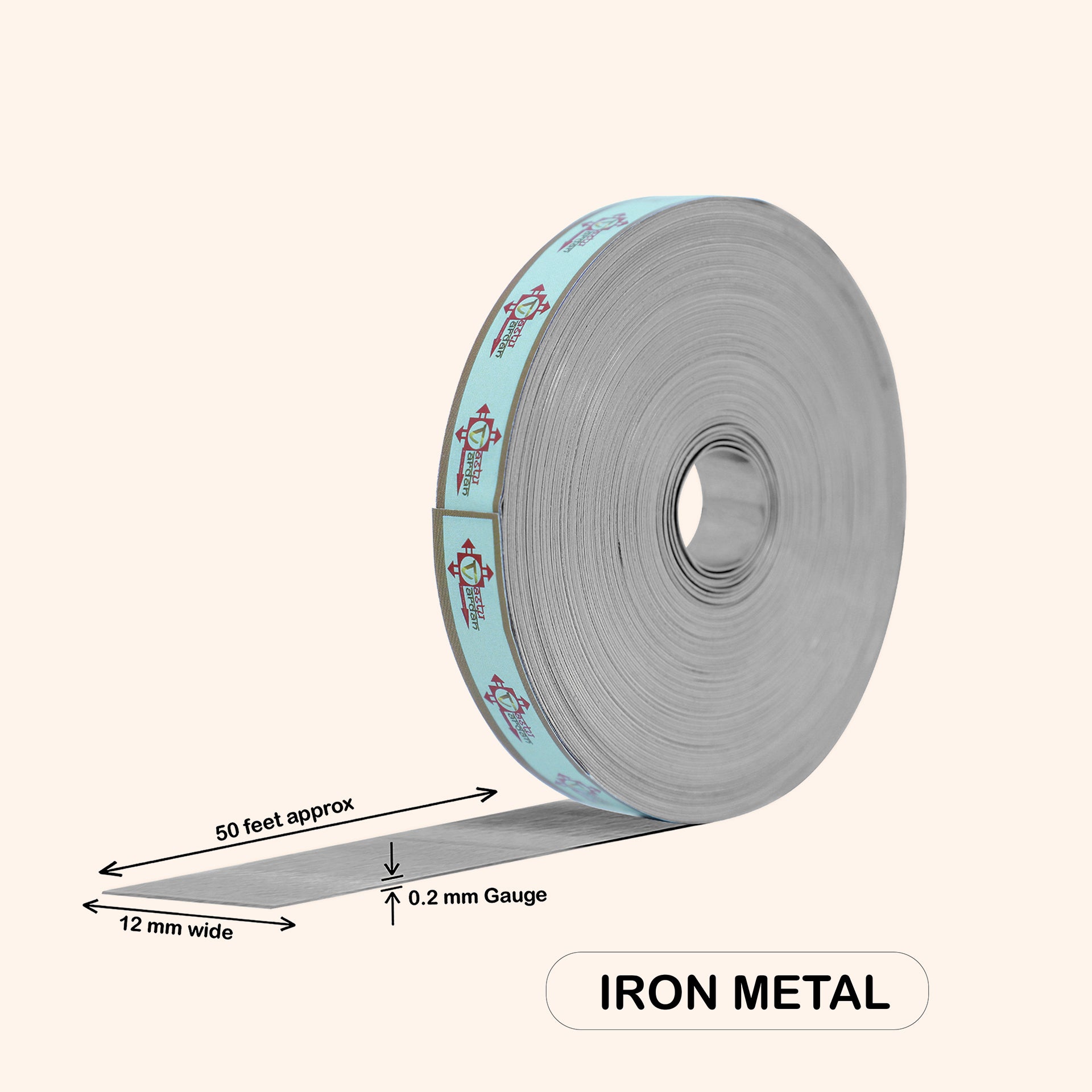 Destiny Star Stores 50 FEET 0.5 INCH IRON STRIP