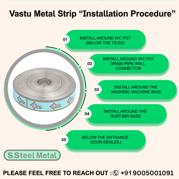 Destiny Star Stores 50 FEET 0.5 INCH STAINLESS STEEL STRIP