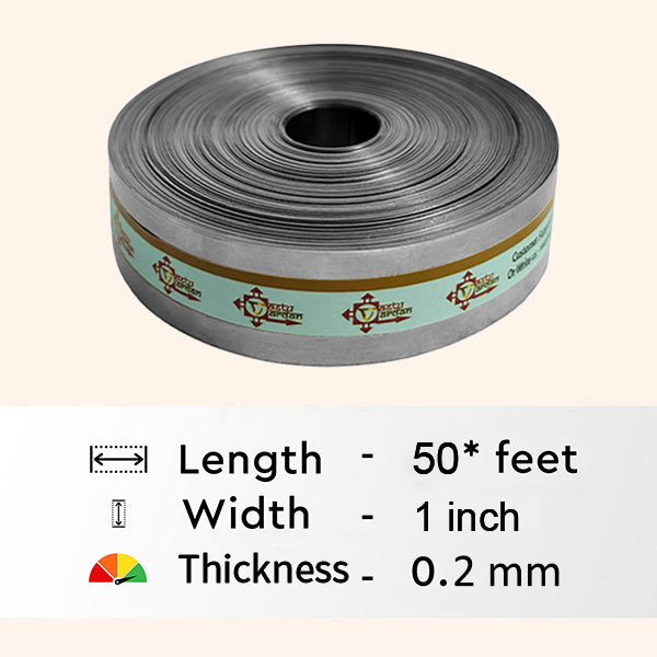 Destiny Star Stores 50 FEET 1 INCH STAINLESS STEEL STRIP