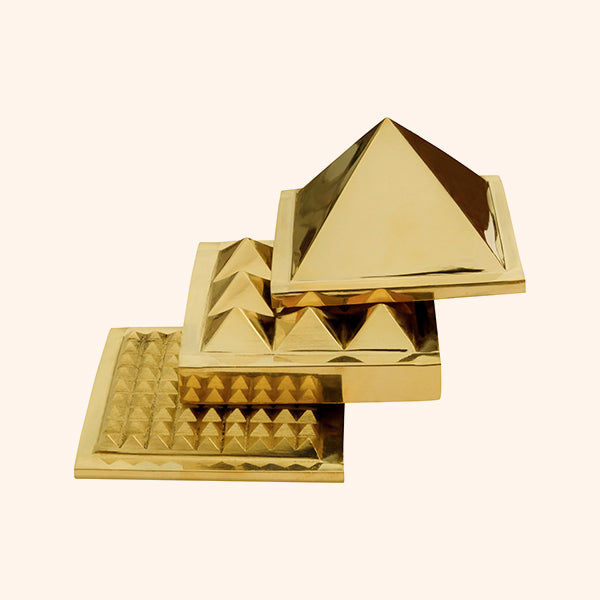 Destiny Star Stores 3 LAYER BRASS PYRAMID