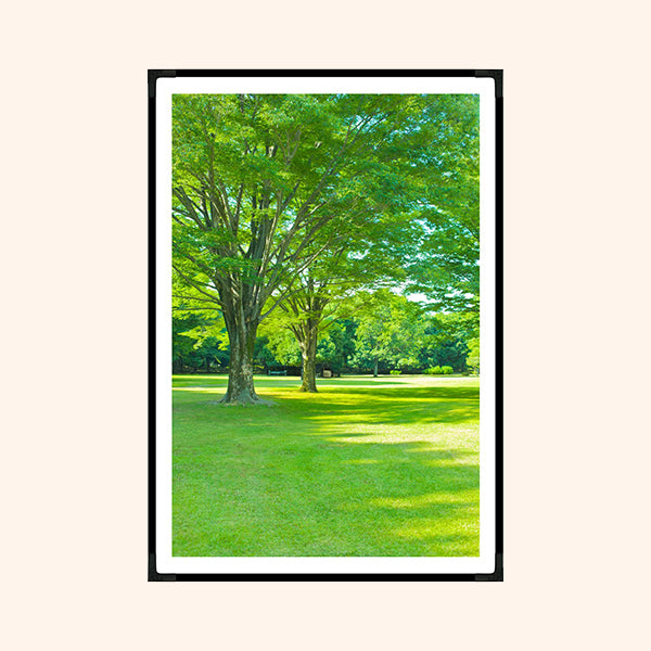 Destiny Star Stores GREEN LUSH PAINTING WITH FRAME