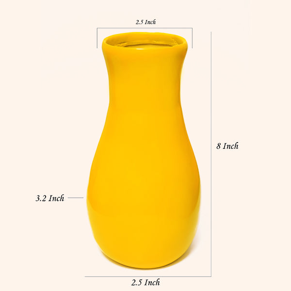 Destiny Star Stores YELLOW VASE || VASTU DECORATION ITEM FOR LIVING ROOM & OFFICE |