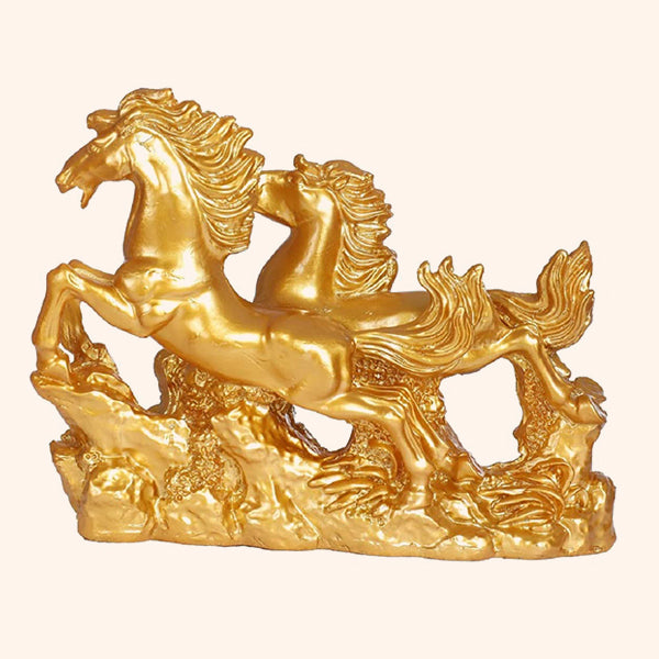 Destiny Star Stores TWO GOLDEN HORSE