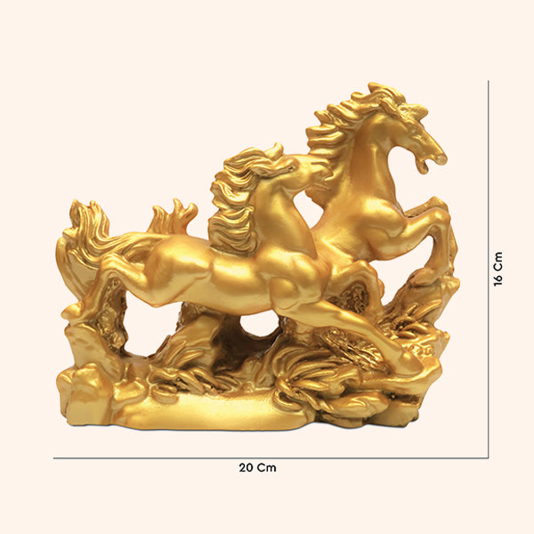 Destiny Star Stores TWO GOLDEN HORSE