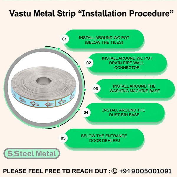 Destiny Star Stores 100 FEET STAINLESS STEEL STRIP 0.5 INCH