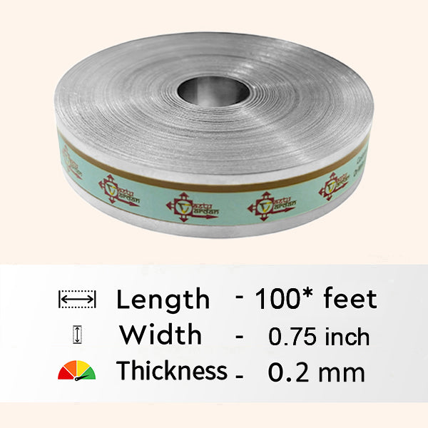 Destiny Star Stores 100 FEET STAINLESS STEEL STRIP 0.75 INCH