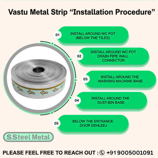 Destiny Star Stores 100 FEET STAINLESS STEEL STRIP 1 INCH