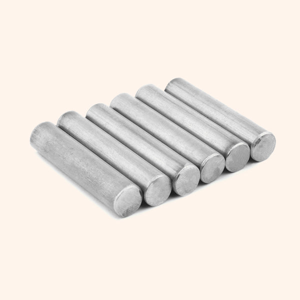 Destiny Star Stores ALUMINIUM ROUND STUD 1.5 INCH 12MM SET 6