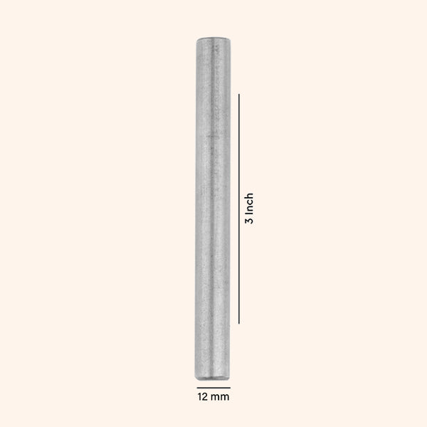12MM STUD S.S 3 INCH SET 6