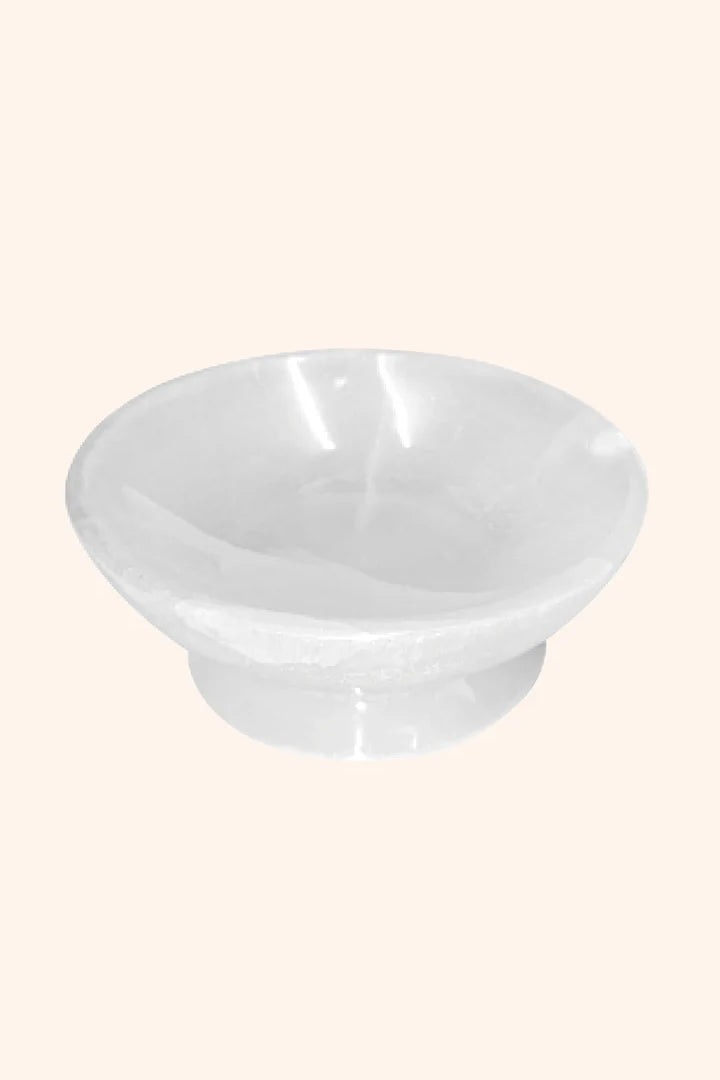 10 CM - ICE CREAM SHAPE CRYSTAL BOWL - Suitable Meditation or yoga corner