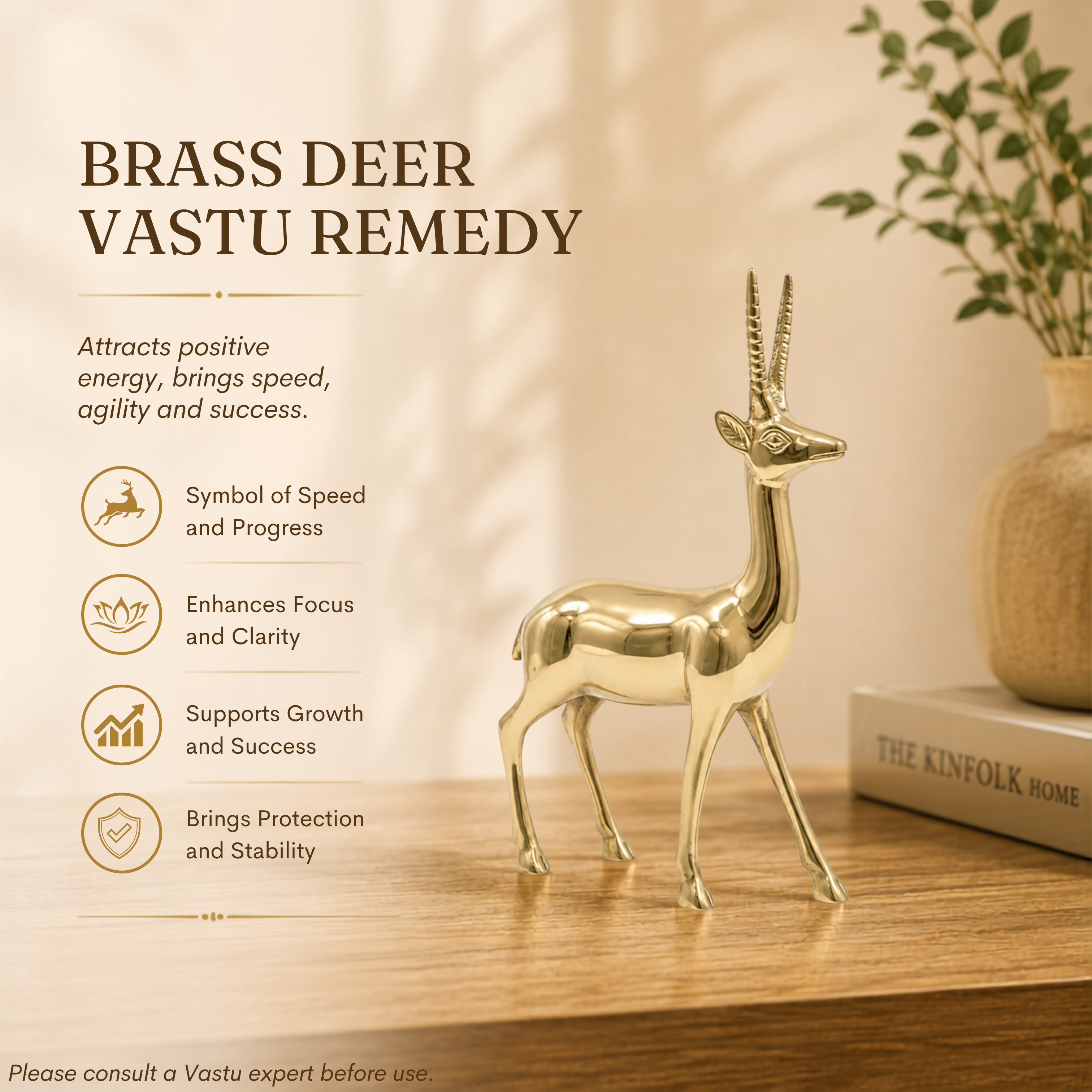 Destiny Star Stores BRASS BIG DEER