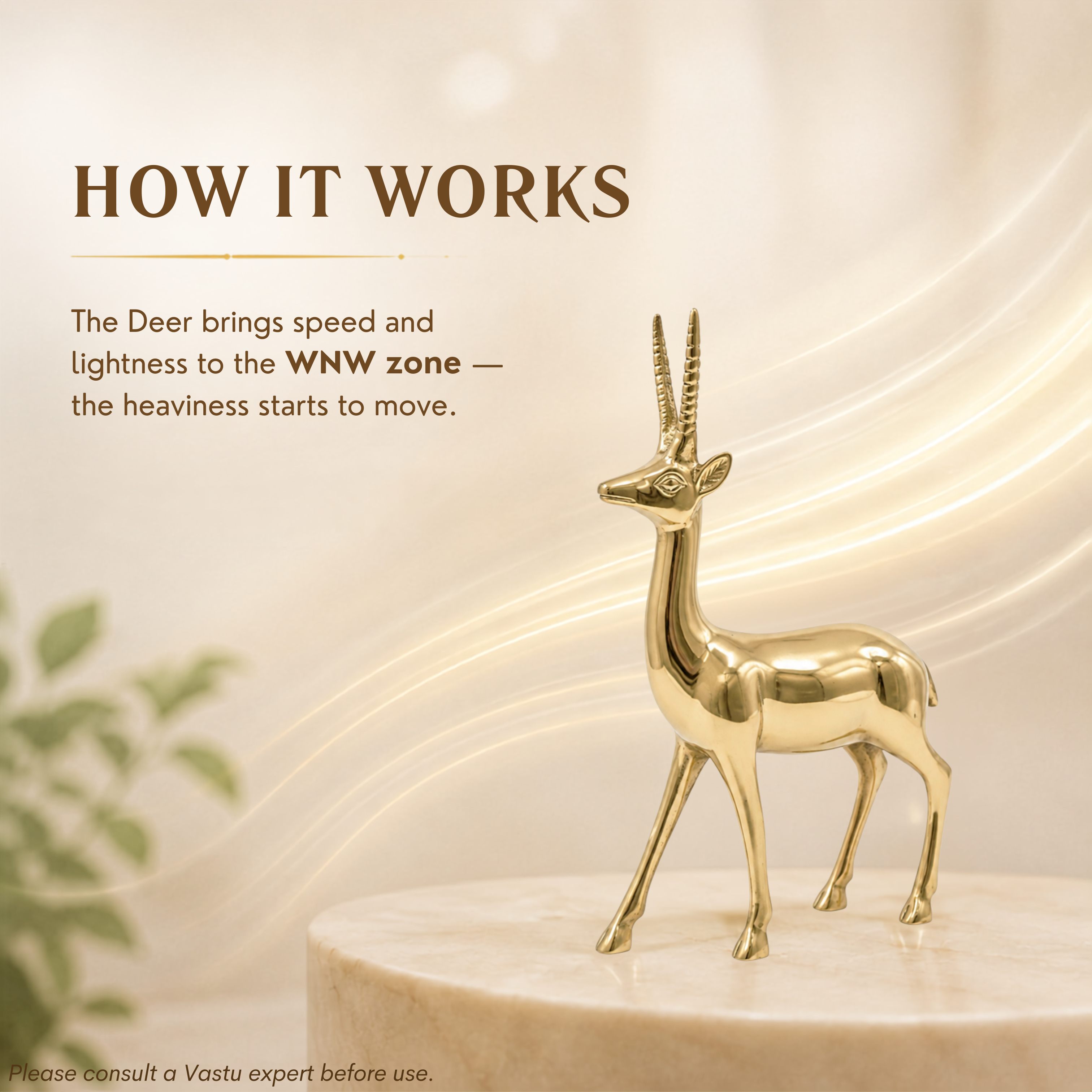 Destiny Star Stores BRASS BIG DEER