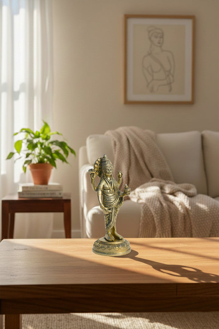 Destiny Star Stores BRASS DHANVANTRI STATUE