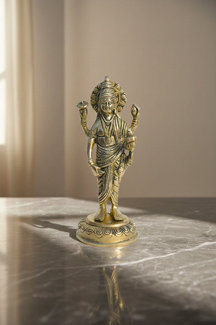 Destiny Star Stores BRASS DHANVANTRI STATUE