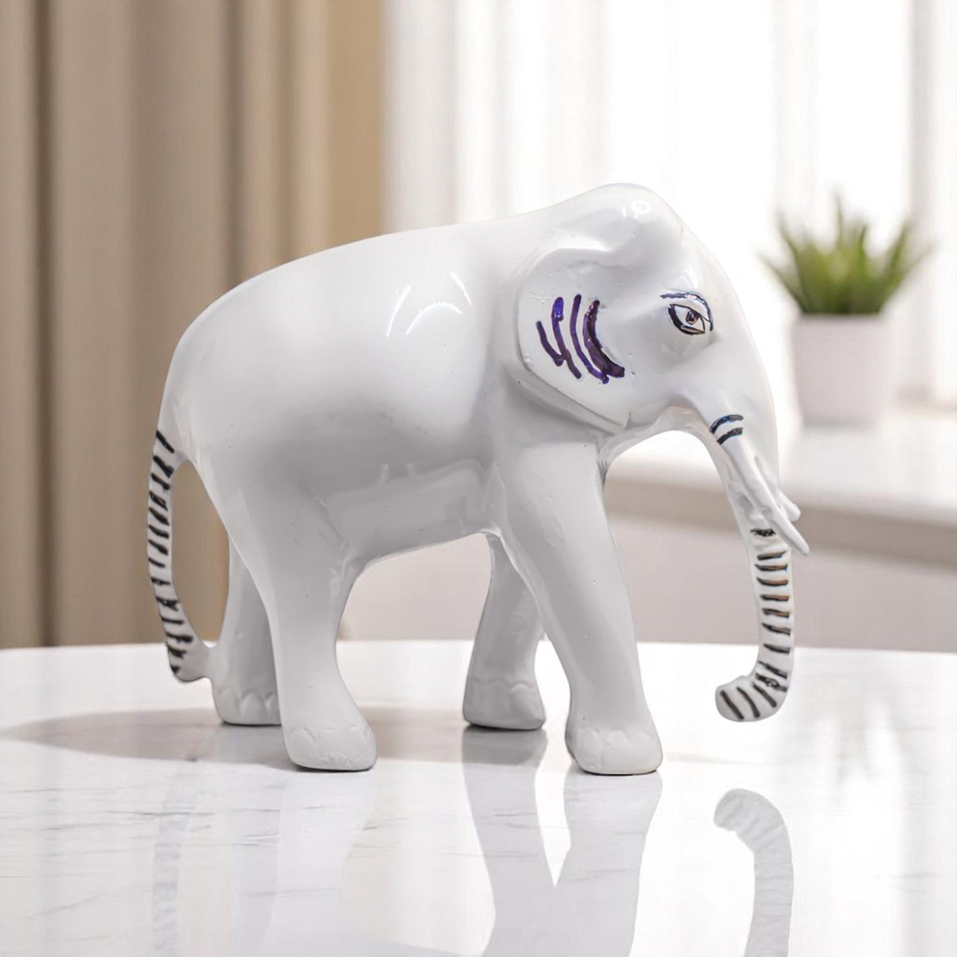 Destiny Star Stores BRASS WHITE ELEPHANT
