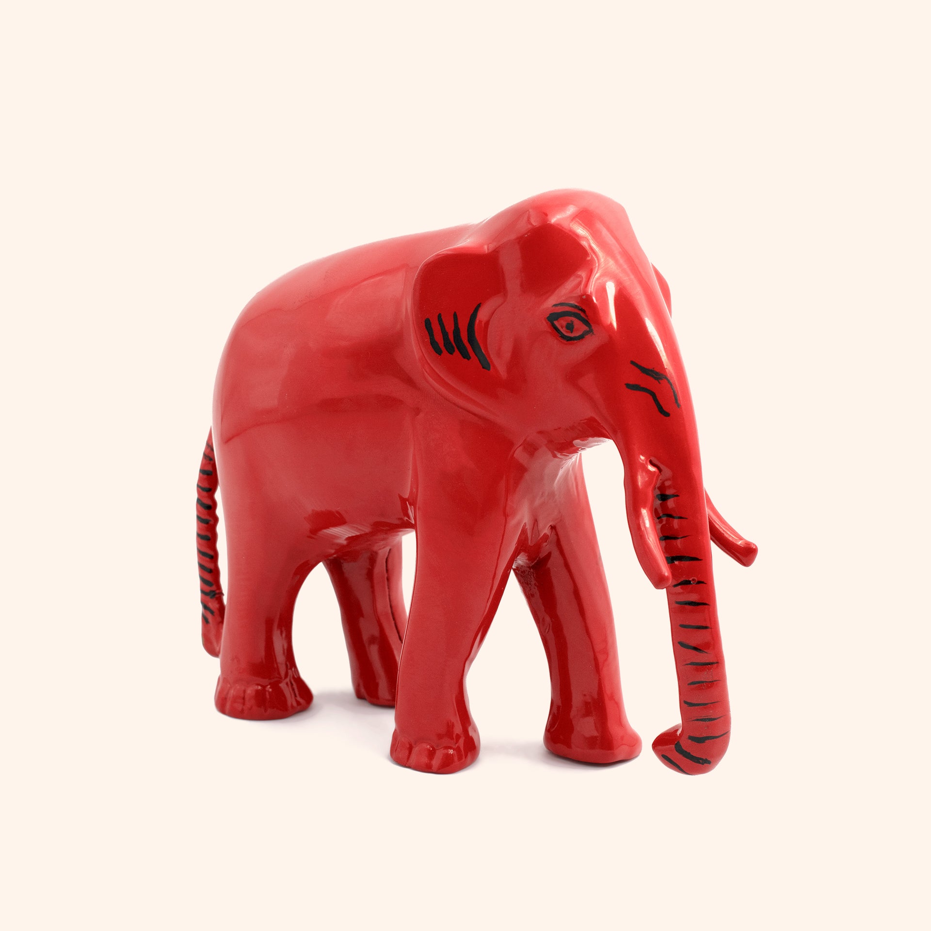 Destiny Star Stores BRASS RED ELEPHANT