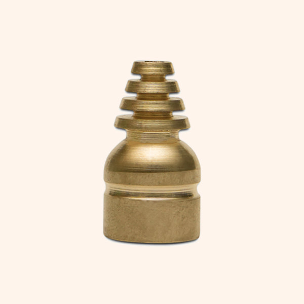 BRASS CONE STUD 15 MM SET 3