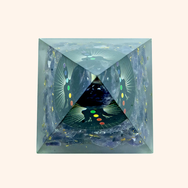 3 INCH AMETHYST BALL CRYSTAL PYRAMID – Energy, Balance & Elegance