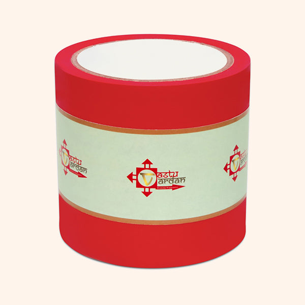 VASTU TAPE | 4 INCH | LENGTH- 16 METER APPROX | TOILET CORRECTION| VASTU TAPE REMEDY |PACK OF 5 |