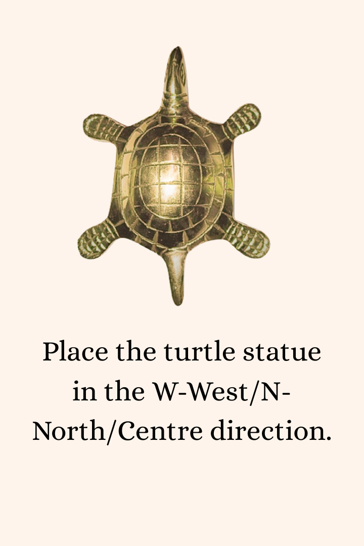 Destiny Star Stores BRASS BIG YANTRA TURTLE