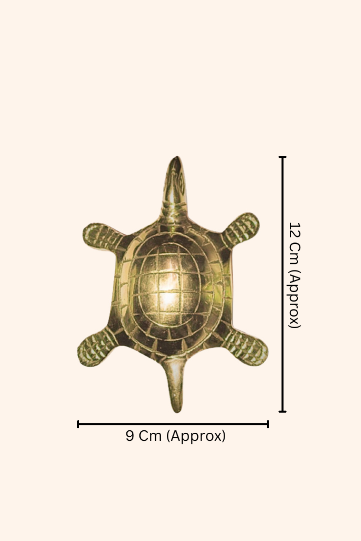 Destiny Star Stores BRASS BIG YANTRA TURTLE