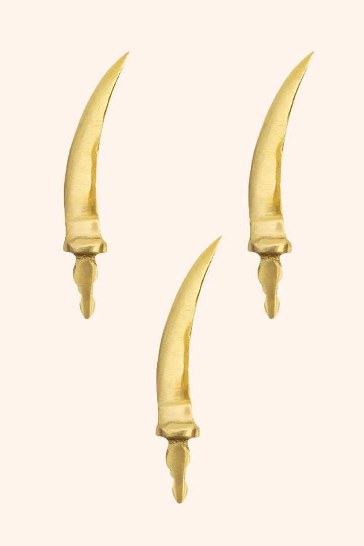 Destiny Star Stores BRASS SWORD SET 3 (TALWAR)