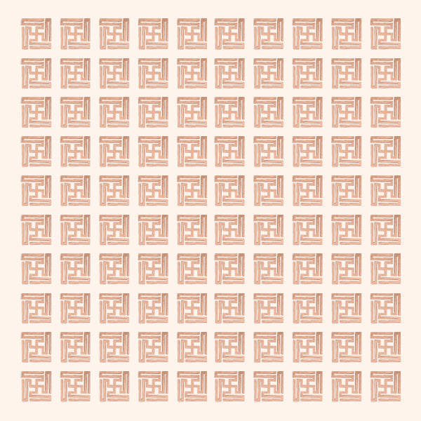 Destiny Star Stores COPPER NANDAVRAT SWASTIK 2 CM (APPROX) 500 PCS
