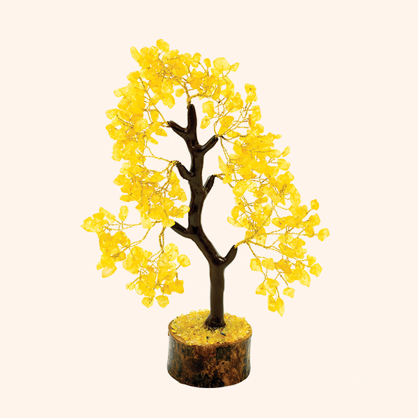 CITRINE TREE 100 BEADS - Manifestation, Prosperity & Energy Amplifier