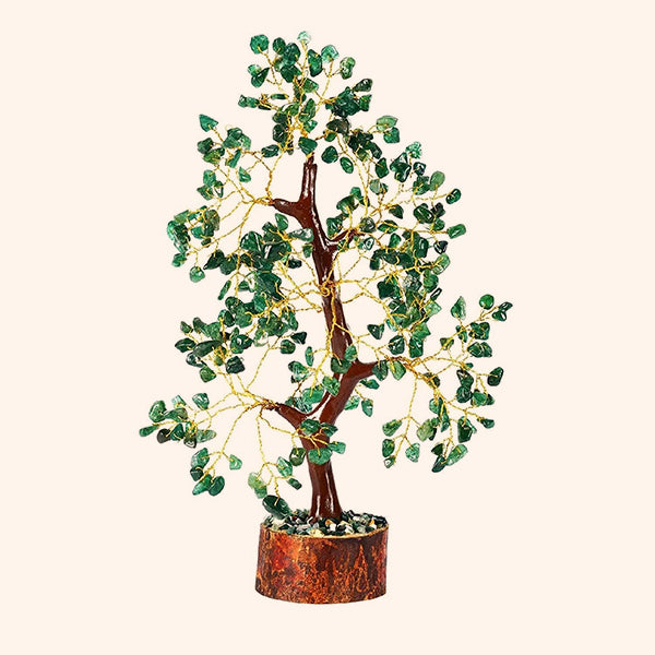GREEN AVENTURINE 600 BEADS TREE - Growth, Prosperity & Heart Healing Energy